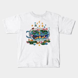 Universe in aquarium Kids T-Shirt